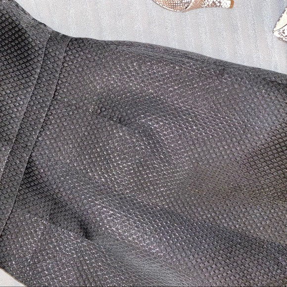 Smart Set Black Shimmer Evening Dress - Picture 3 of 5